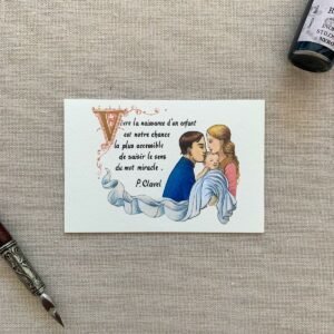 Carte de vœux - Vivre la naissance d'un enfant ...