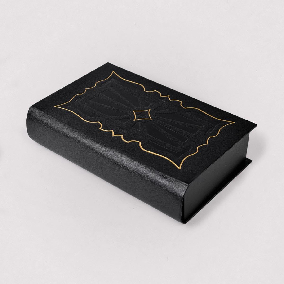 Coffret cuir noir Tarot de l'Haïmé - Éditions Larroque