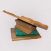 Lutrin-de-table-noblesse-bois-Larroque-dos-vert