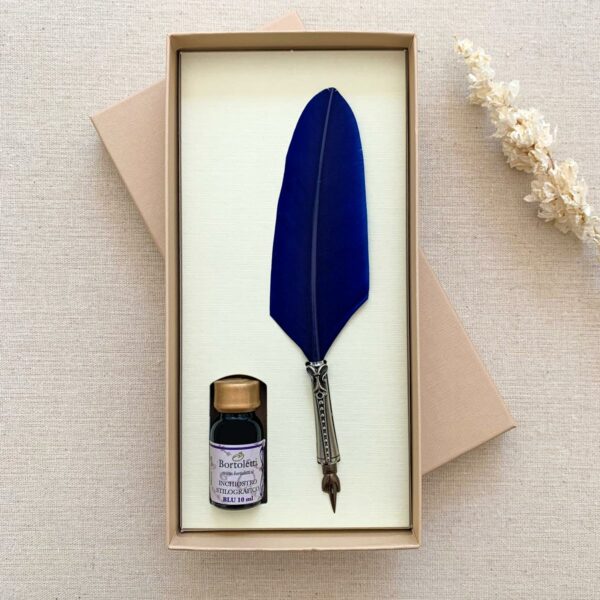 Coffret porte-plume de calligraphie Plume d'oie – Image 5