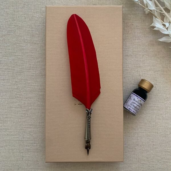 Coffret porte-plume de calligraphie Plume d'oie – Image 2