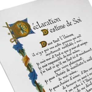 Fac-similé du texte manuscrit 