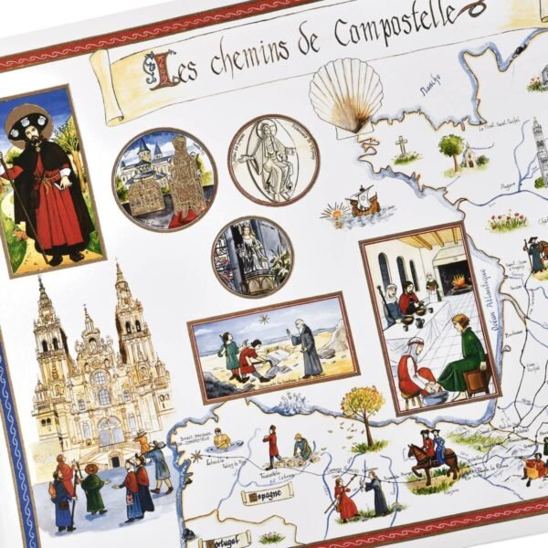 Affiche décorative Chemins de Compostelle – Image 2