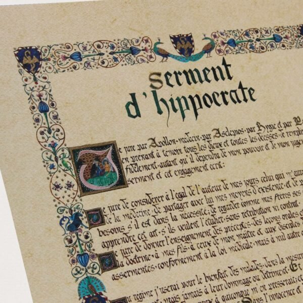 Texte "Serment d'Hippocrate" – Image 2