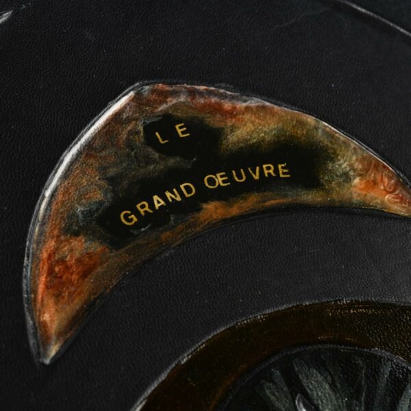 Le Grand Œuvre livre de collection édition LARROQUE exemplaire Rehaussé détails couverture