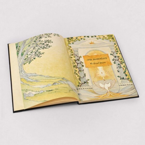 Le Grand Œuvre livre de collection édition LARROQUE exemplaire Rehaussé ouvert