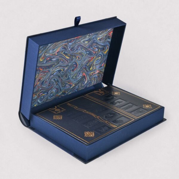 Les Fables de La Fontaine livre de collection édition LARROQUE bleu coffret