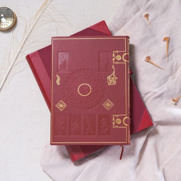Les Fables de La Fontaine livre de collection édition LARROQUE rouge arrière
