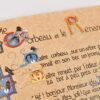 Les Fables de La Fontaine livre de collection édition LARROQUE rouge détails page