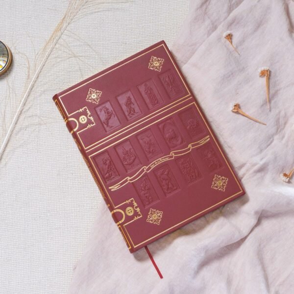 Les Fables de La Fontaine livre de collection édition LARROQUE rouge