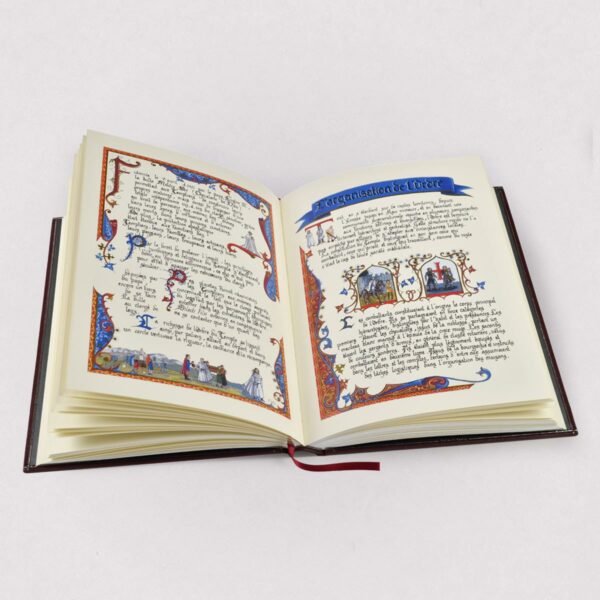 Les Templiers éditions LARROQUE livre de collection intérieur