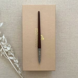 et calligraphie Coffret plumier et 5 plumes