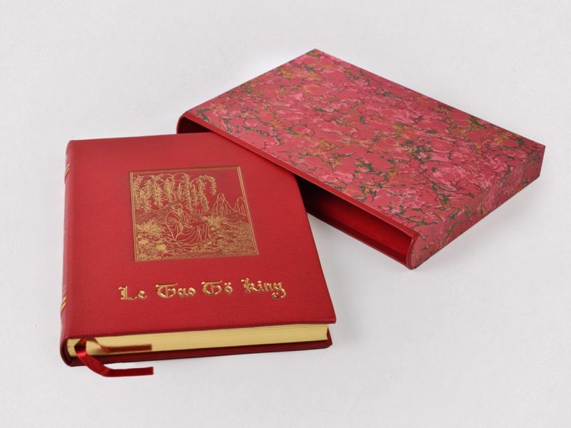 Tao Tö King livre de collection édition LARROQUE exemplaire Luxe coffret