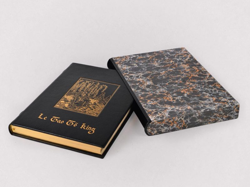 Tao Tö King livre de collection édition LARROQUE exemplaire Luxe coffret